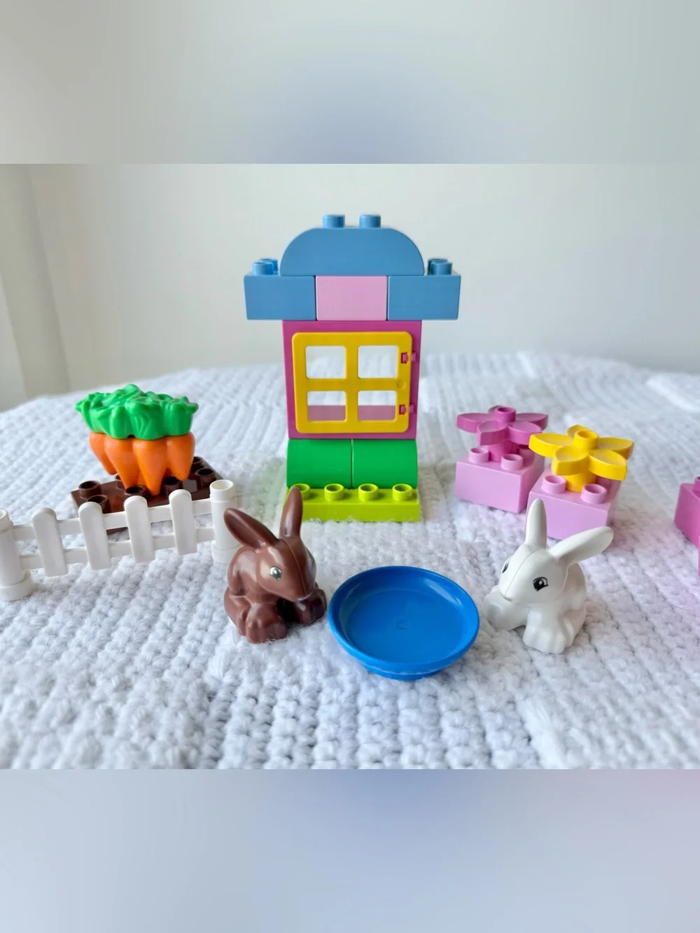 LEGO DUPLO Bunny Garden Pink Brick Box 4623